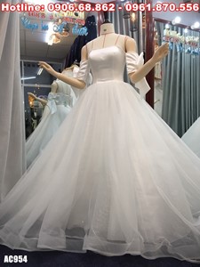 Váy cưới đơn giản nhất năm AC954